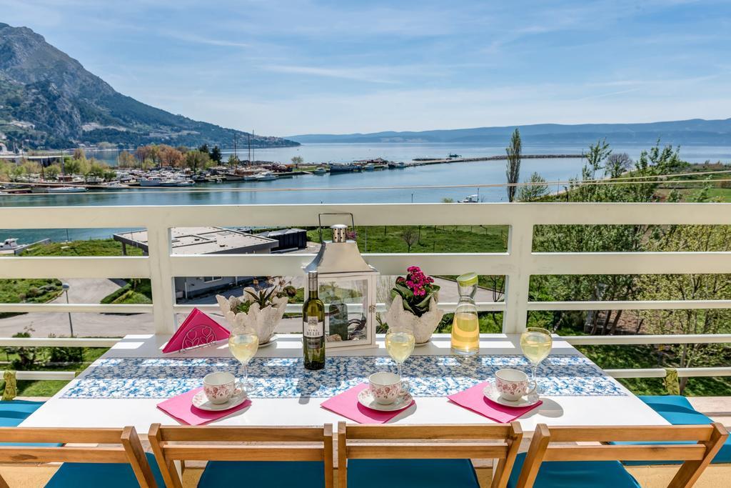 Apartment Sea View Mouth Cetina Omiš Kültér fotó
